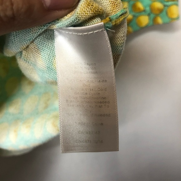 Talbots Novelty Pear Print Lightweight Sweater Petite - Picture 5 of 6